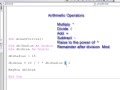 8. Introduction to Programming with VBA - More Arithmetic Operators