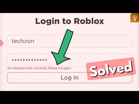 Исправьте roblox: произошла неизвестная ошибка, попробуйте еще раз. Проблема со входом решена.
