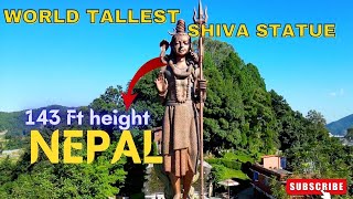 kailashnath mahadev statue nepal | kailashnath mahadev साँगा | drone view of shiva #nepal