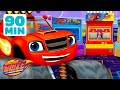 Blaze's ARCADE! 🕹️ | Play Games with Blaze and the Monster Machines: Spin the Robot Wheel & MORE! 🚗💨