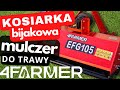 Kosiarka bijakowa, mulczer do traktorka japońskiego :: EFG 105 :: Traktor.com.pl