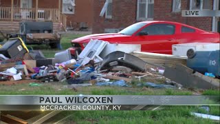 McCracken County town still in shock after tornado hits Friday morning 6 PM