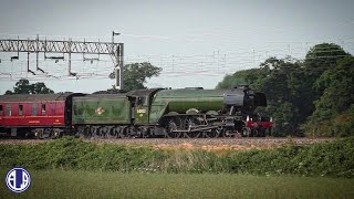 'Scotsman in the Sunshine' | 60103 in the Trent Valley on 'The Cheshireman' 10/6/23