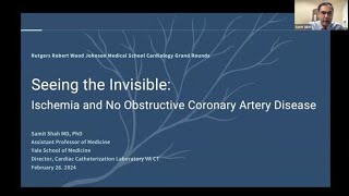 Seeing the Invisible: Ischemia and No Obstructive Coronary Artery Disease