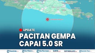 🔴UPDATE GEMPA PACITAN 5,0 SR, Terasa Sampai Jogja, BMKG Nyatakan Tidak Berpotensi Tsunami