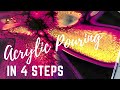 27. Artwork in 4 steps - Acrylic Pouring