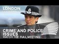 Crime and police issues