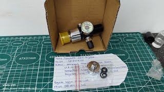 hasil setting regulator paintball taiwan op 1900 , disk coklat, hitam jerman milik Bpk Erie wijaya