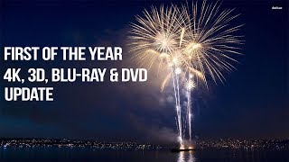 My 4k, Blu-Ray, 3D, DVD Collection Update | First Update of 2018 | Bluraymadness