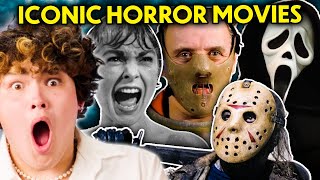 Do Teens Know These Iconic Horror Movies Scream Silence Of The Lambs Psycho  React