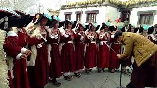 LADAKHI LOSAR - tsespa 3 || traditional way ||shara village tradition.