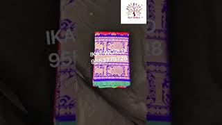 Very Exclusive ikat Kanchipuram silk saree