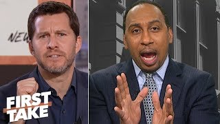 Stephen A. squashes Will Cain’s Super Bowl hopes for Cowboys | First Take