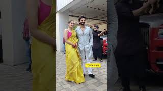 Jodi Hit Hae Sharvari Wagh With sunny Kaushal At  T-Series  to celebrate Ganpati Bappa’s divine