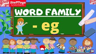 Word Family - eg | How to Teach Phonics