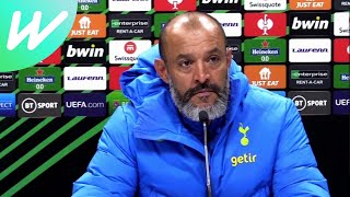 Under pressure Nuno "not worried" about judgements as Spurs train for UECL clash | Tottenham Hotspur