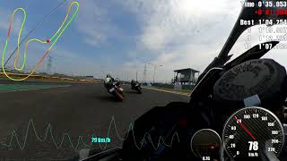 【S1000RR】筑波サーキット コース2000 2022/04/23 J2