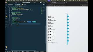 How to Create a Timeline in HTML, CSS & JavaScript