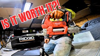 Milwaukee M18 Cordless Grease Gun Review