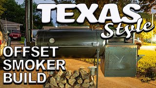 Texas Style Smoker Build! | Chuds BBQ
