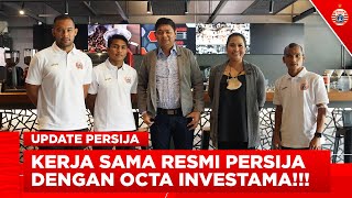 Jumpa Pers Kerja Sama Persija Jakarta dengan Octa Investama Berjangka