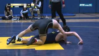 Purdue Boilermakers vs. Michigan Wolverines Wrestling: 157 Pounds - D. Welch vs. Amine