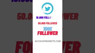 Buy Twitter follower \u0026 Account