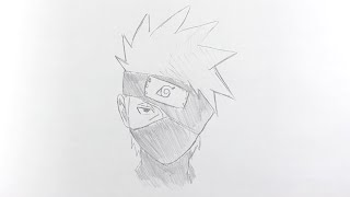 【ゆっくり】カカシの描き方　￼|NARUTO！HOW TO DRAW KAKASHI