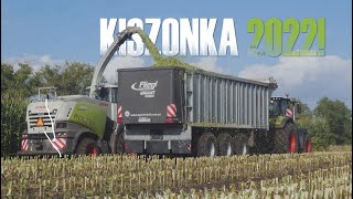 🌽Kiszonka 2022🌽 4-Zestawy🔥3xFendt🔥3xClaas✓Kukurydza na pryzmę 🔥