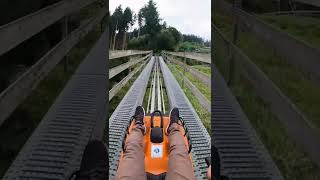 Sommerrodelbahn Gutach, Black Forest🌳  #schwarzwald #germany #deutschland #sommerrodelbahn #nature