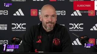 Eric ten hag Manager’s Press conference manchester united vs Newcastle United