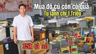 Cũ như mới bàn ghế từ 35k, máy lạnh tử lạnh từ 1 triệu, máy giặt 2tr7, xe nước mía, trà sữa từ 2tr