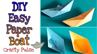 How to make paper Boat/Paper Boat for children/DIY/Boat/Easy Paper Boat/Simple Paper Boat tutorial