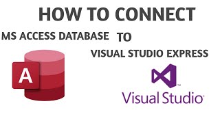 How to connect ms access database to project in vb net(visual studio express )