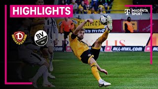 Dynamo Dresden - SV Sandhausen | Highlights 3. Liga | MAGENTA SPORT