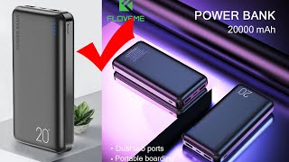 Best External Battery Charger Powerbank for Smartphones || FLOVEME 20000mAh Powerbank