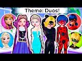 Famous Duos on Dress to Impress! | Roblox