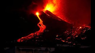 Erupción del volcán en La Palma