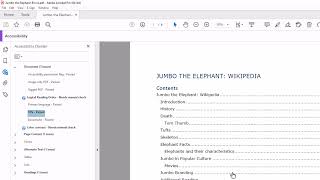 PDF Accessibility: Basic Remediation