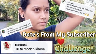 Dares From My Subscriber's || Challenge*