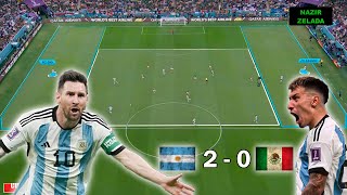 Argentina vs Mexico Analysis - Tactics | How Messi and Martínez kept Scaloni alive | FIFA World Cup
