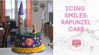Baking for Purpose: Icing Smiles Rapunzel Tangled Cake