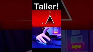 Worlds Tallest Geometry Dash Jump! #shorts