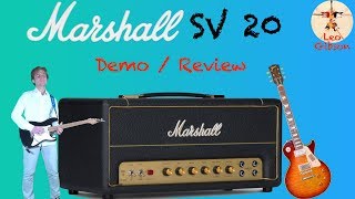 Marshall SV 20 (Studio Vintage): Demo & Review