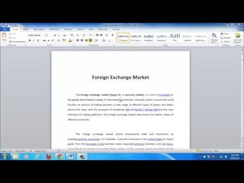 What is endnote in MS Word?
