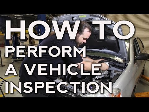 How to perform a vehicle inspection