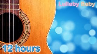 ☆ 12 HOURS ☆ Relaxing GUITAR Music & OCEAN Sounds ♫ ☆ NO ADS ☆ Peaceful Acoustic Guitar Sleep Music
