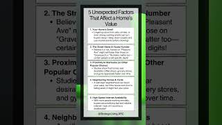 5 Unexpected Things That Affect Your Home’s Value! 🤯