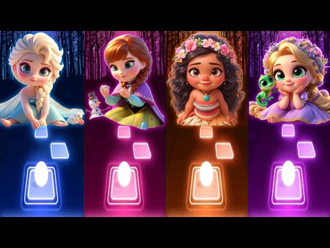 Elsa Déjalo ir Anna ¿Quieres construir un muñeco de nieve? Moana ¿Qué tan lejos llegaré? Veo la luz Canción