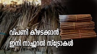 തെങ്ങോല കൊണ്ട് കിടിലൻ സ്ട്രോകൾ